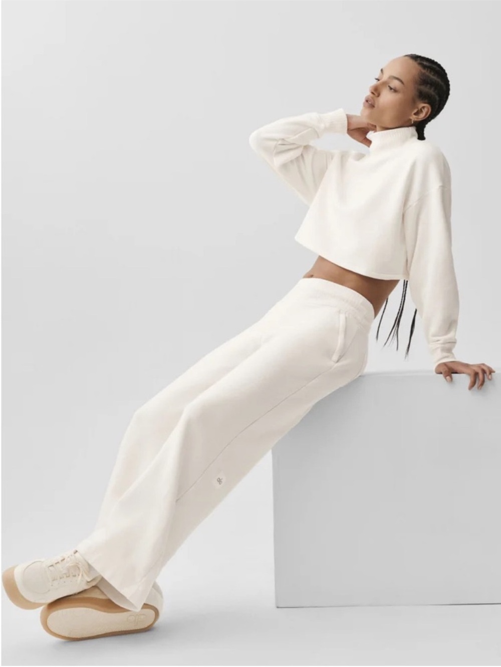 ALO Serenity Ivory Sweatpants